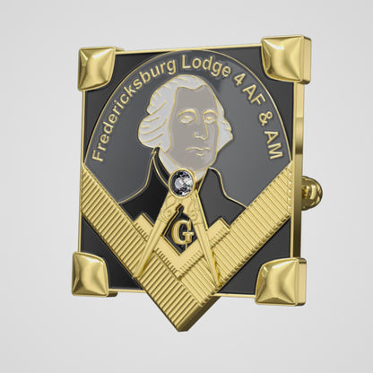 Fredericksburg 4 George Washington Cufflinks